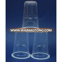 7.5 oz hot sale clear cheap disposable plastic cup for drinking, convenient to bring party cup