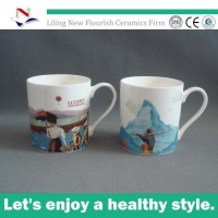 11oz standard promotional daily use cheap plain white blank sublimation ceramic mug W0002