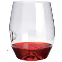 Decorative Stemless Wine Glasses 8 oz