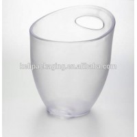 hot sell new product 3L plastic PP beer ice bucket with handle