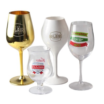 Food grade 16oz plastic flutes champagne cup