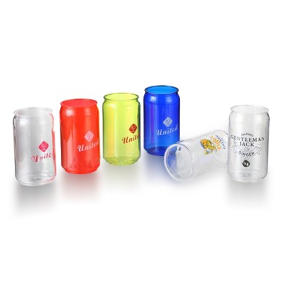 Promotional brand new hard plastic mug for soft drinks, beer