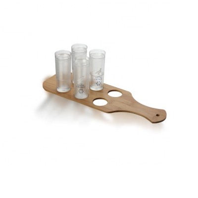 Wood Shot glass tray