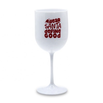 15oz high quality plastic wine glass goblet for festival